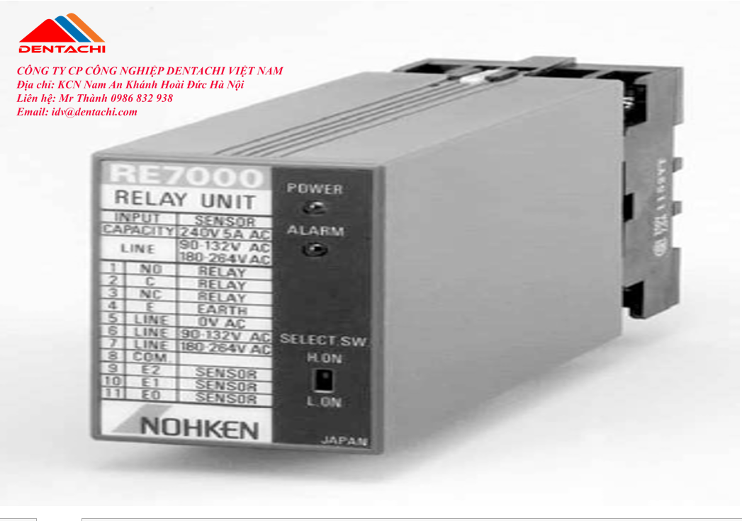 RELAY RE7000 NOHKEN